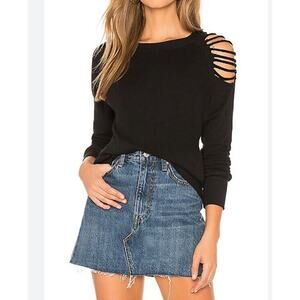 Eaton Slash Sweatshirt LA Made Small Cotton